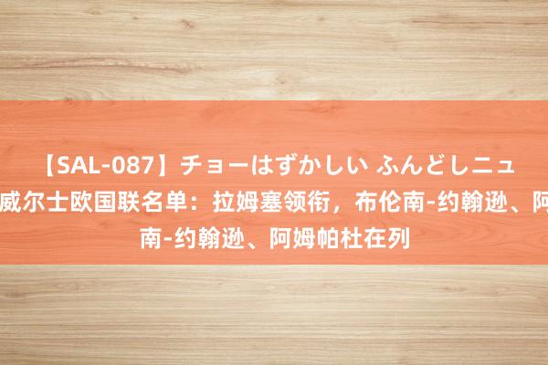 【SAL-087】チョーはずかしい ふんどしニューハーフ 2 威尔士欧国联名单：拉姆塞领衔，布伦南-约翰逊、阿姆帕杜在列